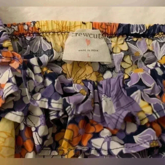 Lot of 2 Crewcuts Girls Squareneck Puff-Sleeve Tops Sz Large 10 - Picture 3 of 4